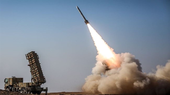 Iranian forces stage